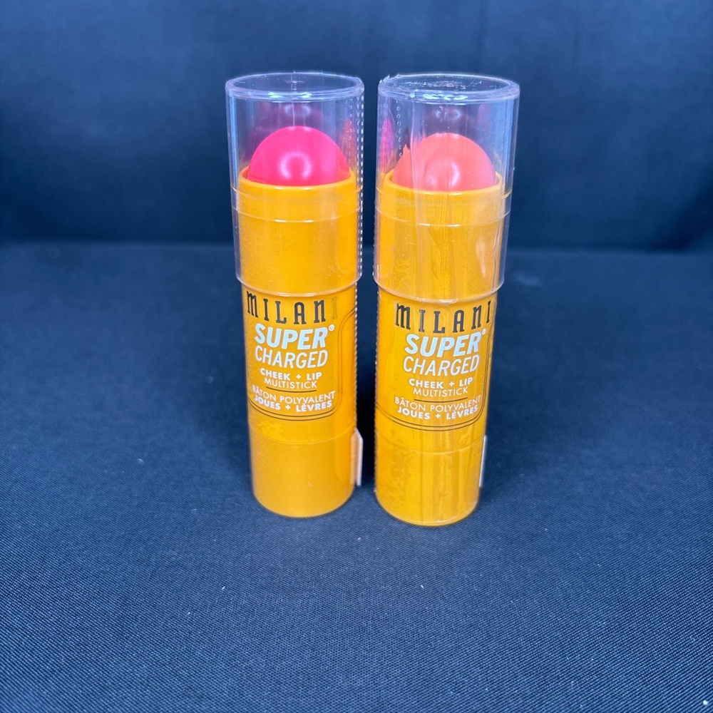 Milani Supercharged Cheek & Lip Duo - Pink and Orange
